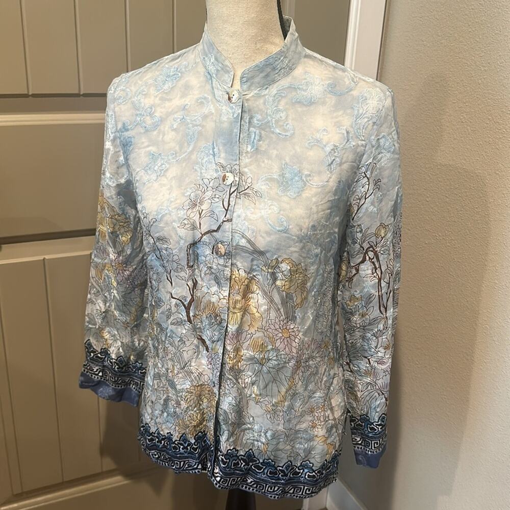 CITRON Silk Cherry Blossom Top